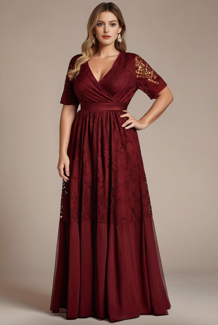 plus size floor length formal evening gowns for weddings 102158