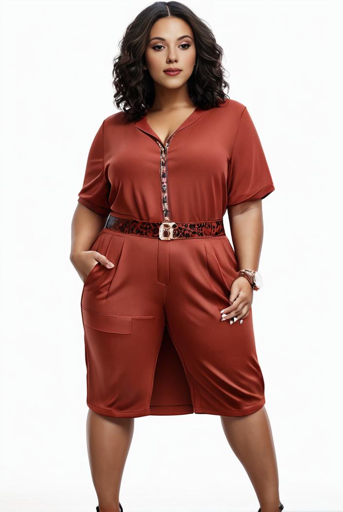 plus size faith letter print short sleeve midi dress with pockets women s plus slight stretch casual dress 108505