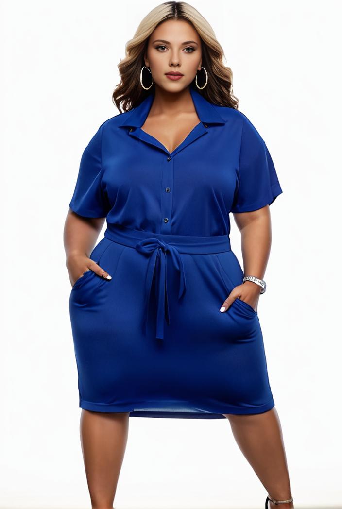 plus size faith letter print short sleeve midi dress with pockets women s plus slight stretch casual dress 108529