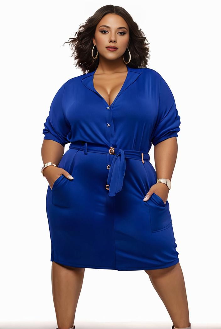 plus size faith letter print short sleeve midi dress with pockets women s plus slight stretch casual dress 108533