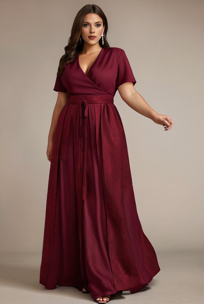 plus size floor length formal evening gowns for weddings 108563