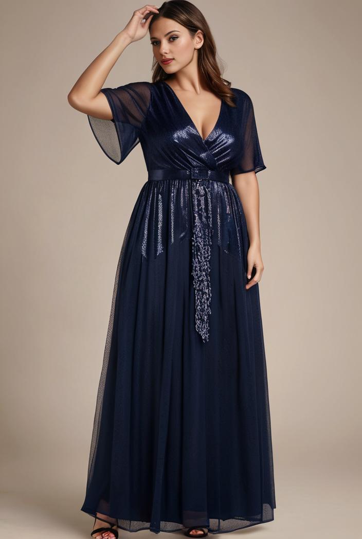 plus size floor length formal evening gowns for weddings 108609