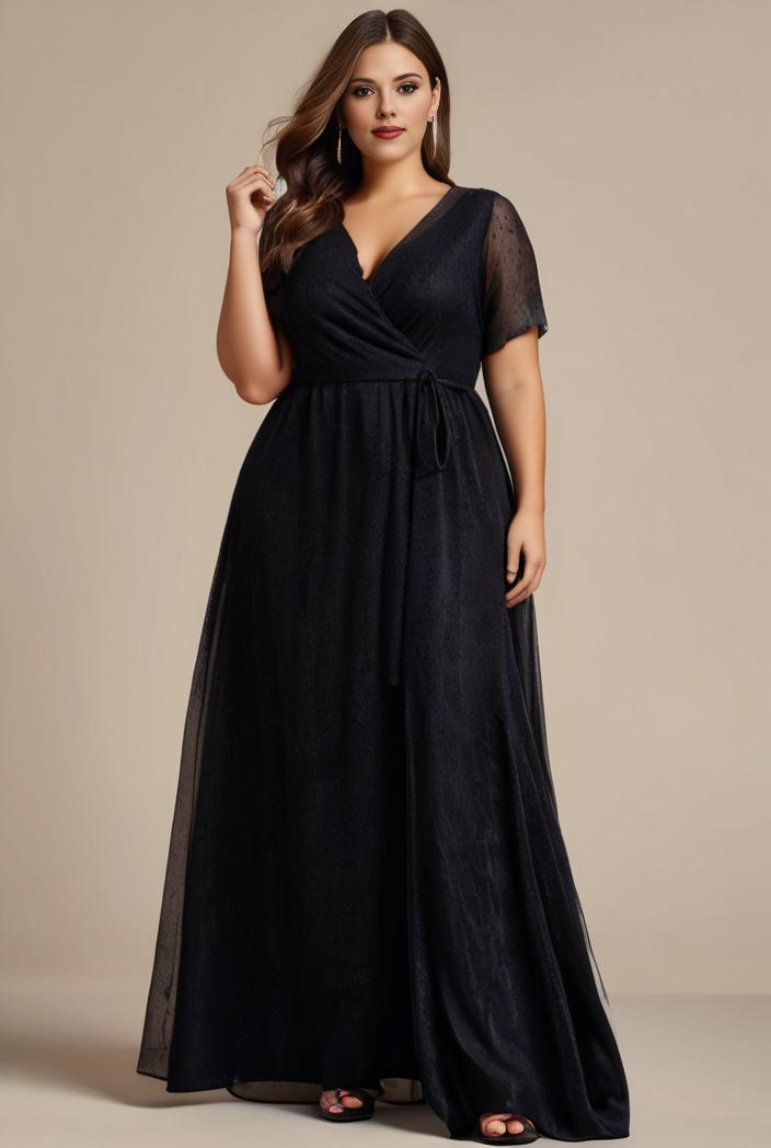 plus size floor length formal evening gowns for weddings 108618