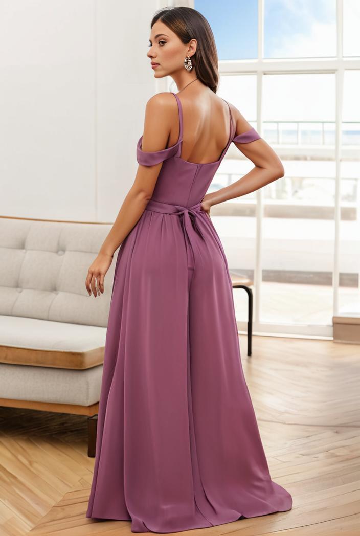 off shoulder spaghetti strap a line maternity dress 111632