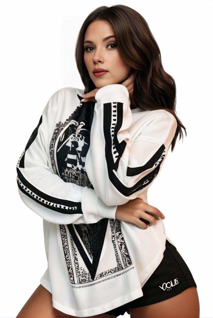 plus size casual sweatshirt women s plus graphic letter print long sleeve round neck slight stretch sweatshirt 113179