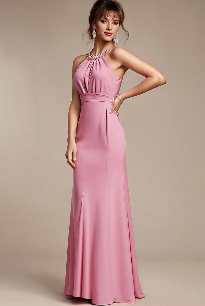 plus size front slit short sleeve with sequin mother of the bride dress 114020