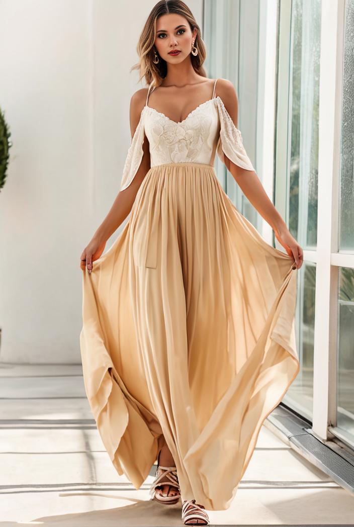 sleeveless v back tulle high low sequin appliques evening dresses 120484