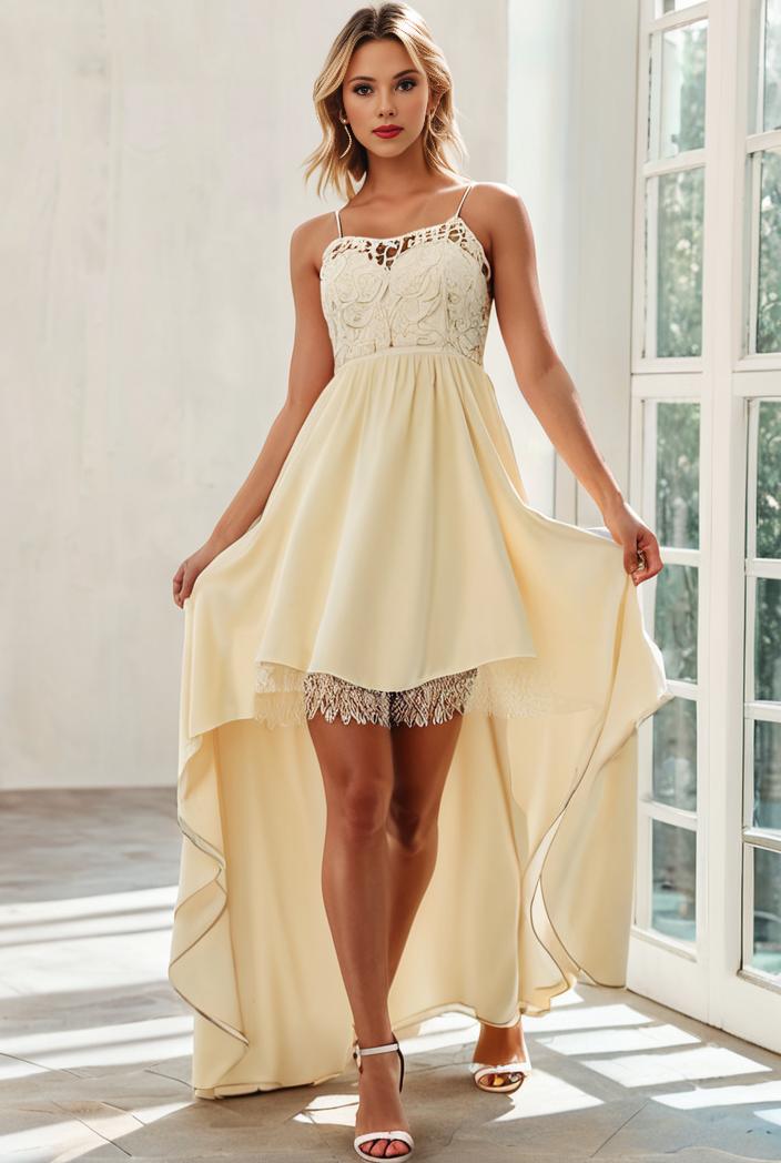 sleeveless v back tulle high low sequin appliques evening dresses 120488