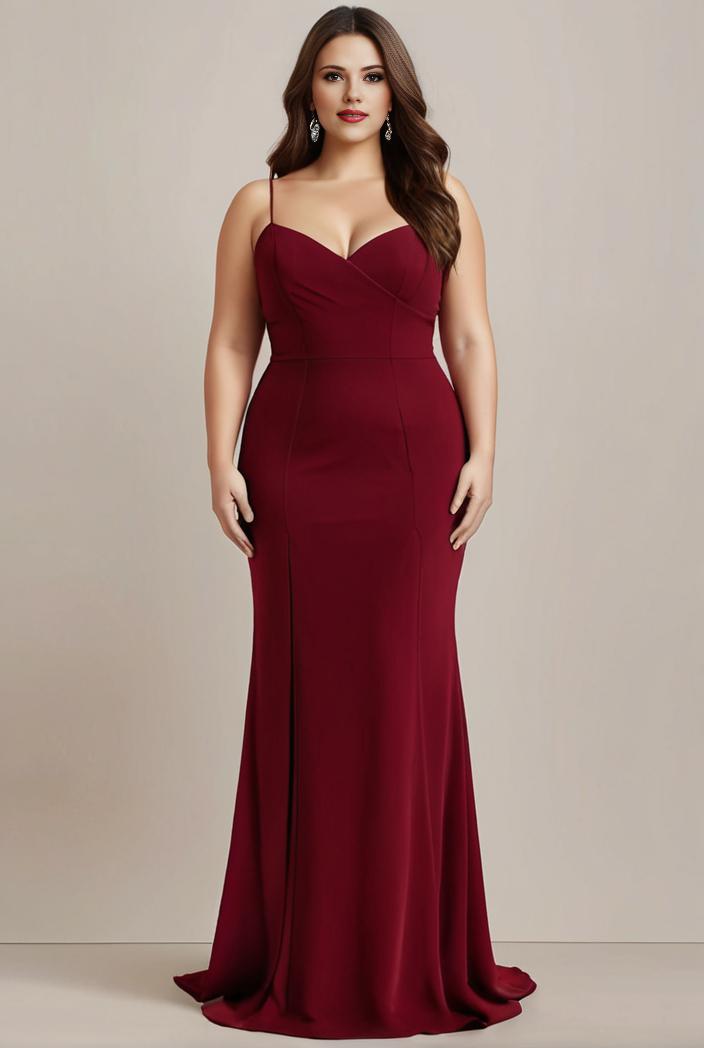 stylish plus size bodycon deep v neck sequin evening dress 121758