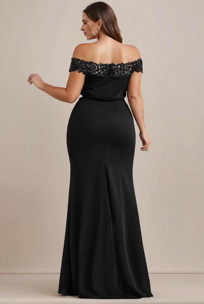 stylish plus size bodycon deep v neck sequin evening dress 121766