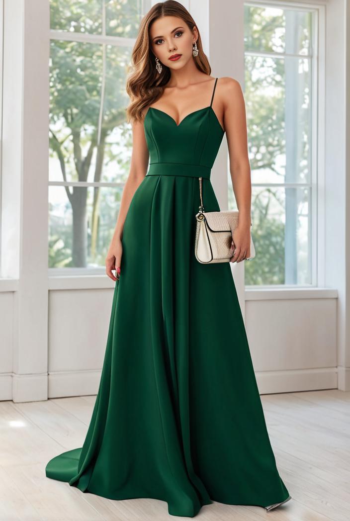 convertible chiffon lace open back spaghetti straps bridesmaid dress 123092