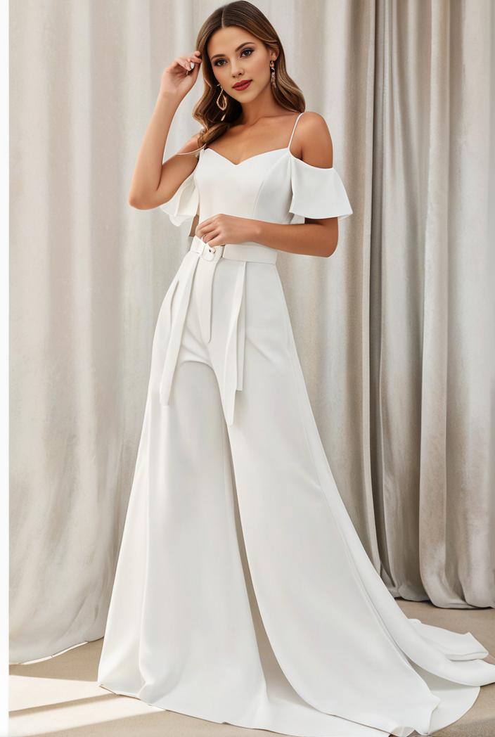 off shoulder spaghetti strap a line maternity dress 129935