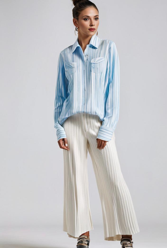 pleated high waist commuting temperament maxi dress 130351