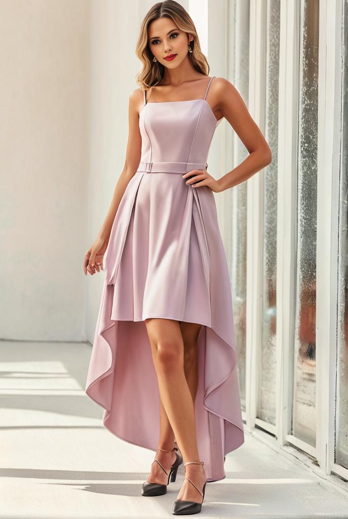 sleeveless v back tulle high low sequin appliques evening dresses 138859