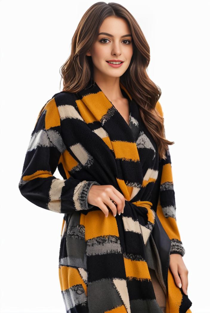 plus size halloween coat women s pus allover cat pumpkin print long sleeve open front medium stretch cardigan overcoat 148484