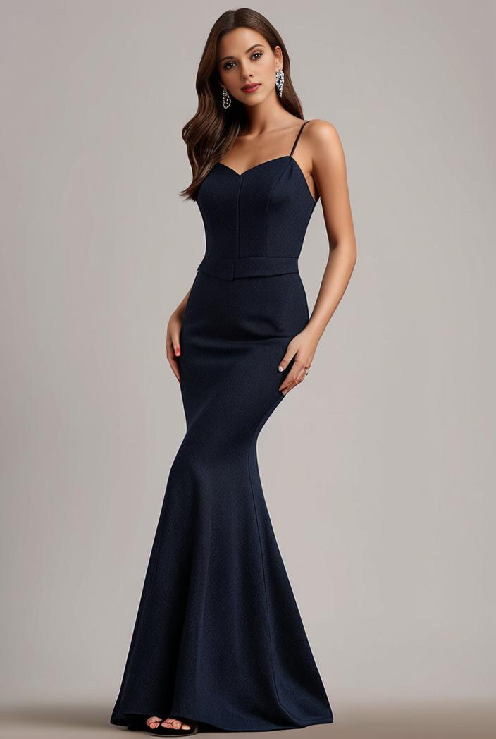 glitter spaghetti strap u veck open back bodycon stretchy evening dress 104433