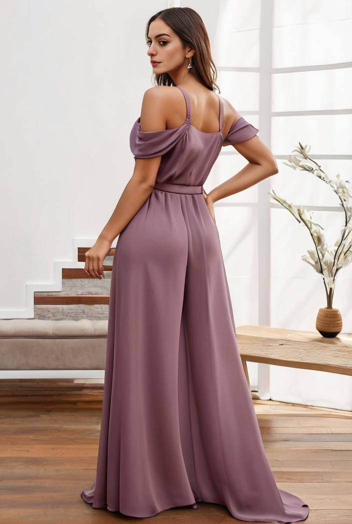off shoulder spaghetti strap a line maternity dress 125537