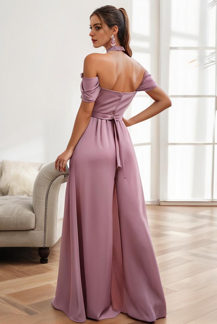 off shoulder spaghetti strap a line maternity dress 125540
