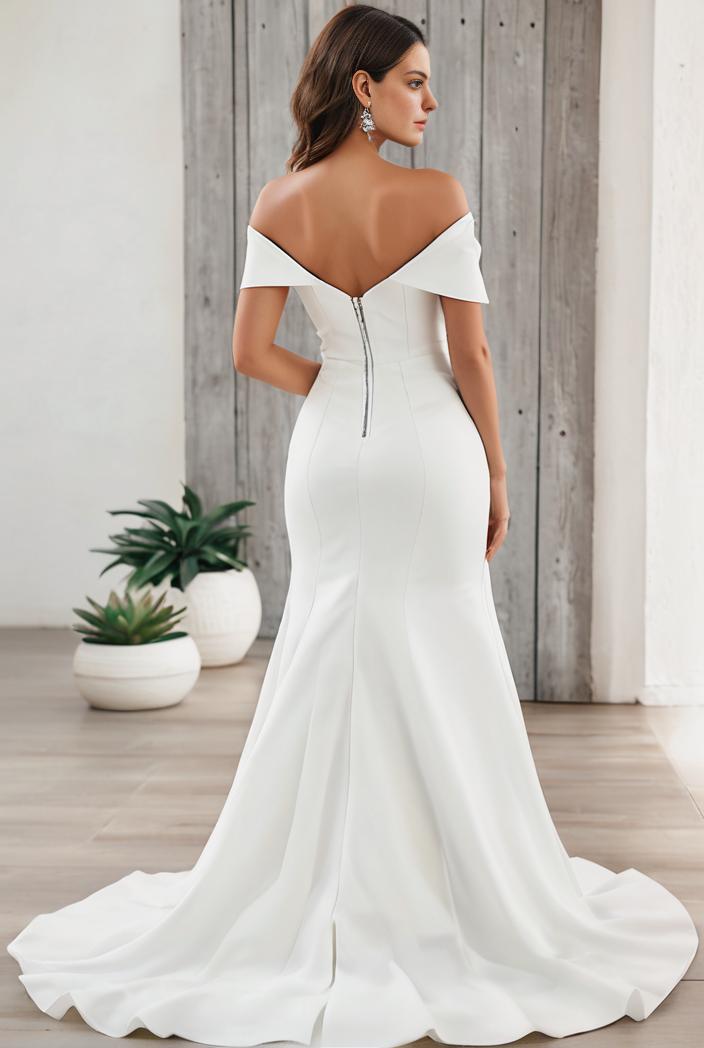 off shoulder spaghetti strap a line maternity dress 125600