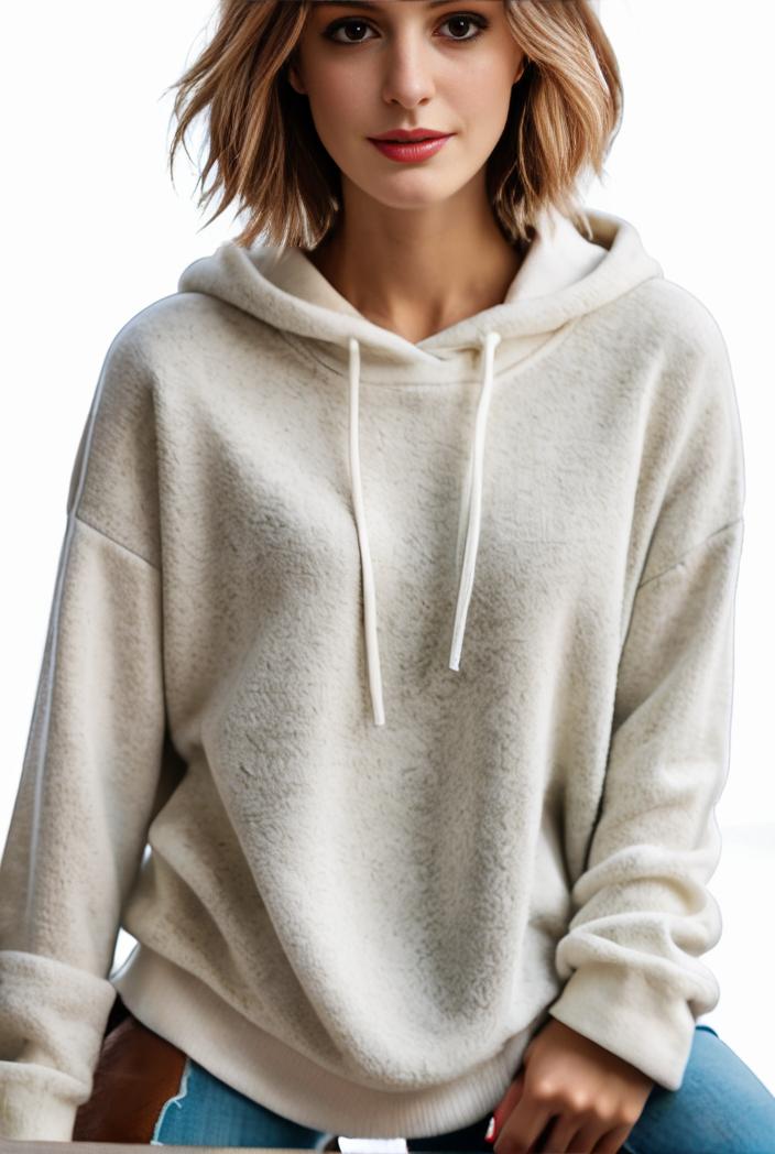plus size casual hoodie women s plus solid ribbed long sleeve slight stretch hoodie drawstring sweatshirt 126880