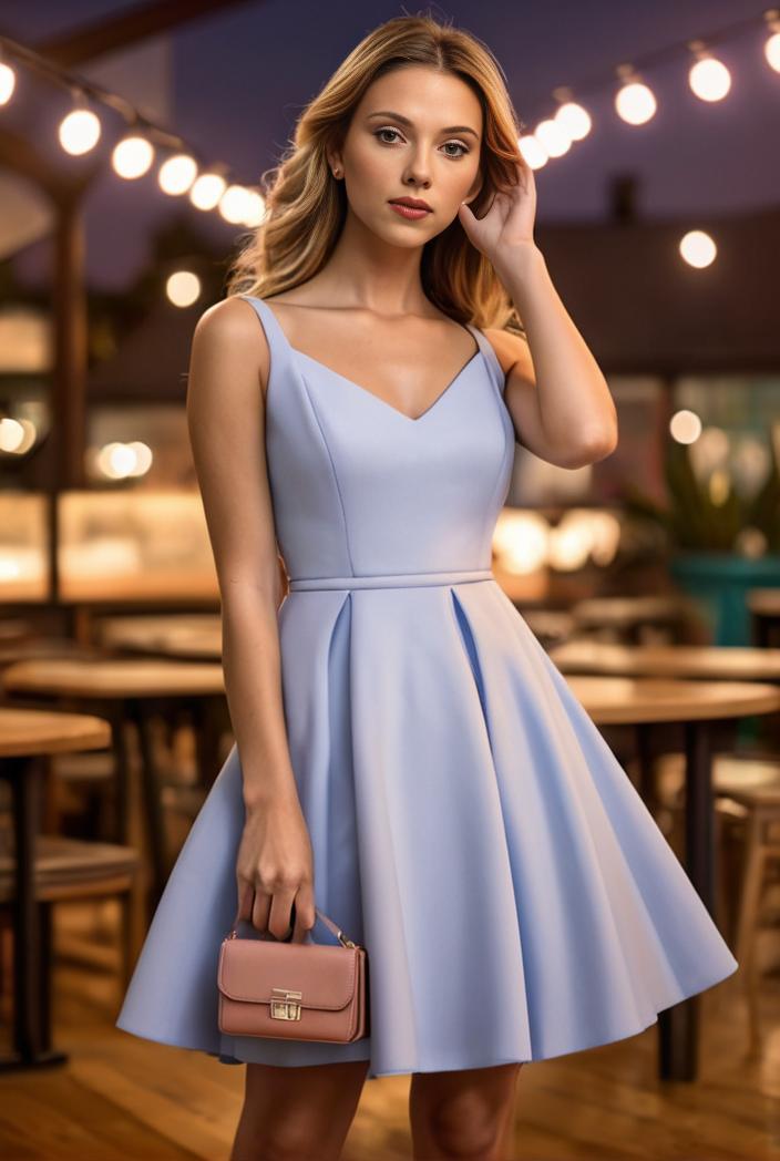 pleated satin a line double spaghetti strap v neck homecoming dress 106460