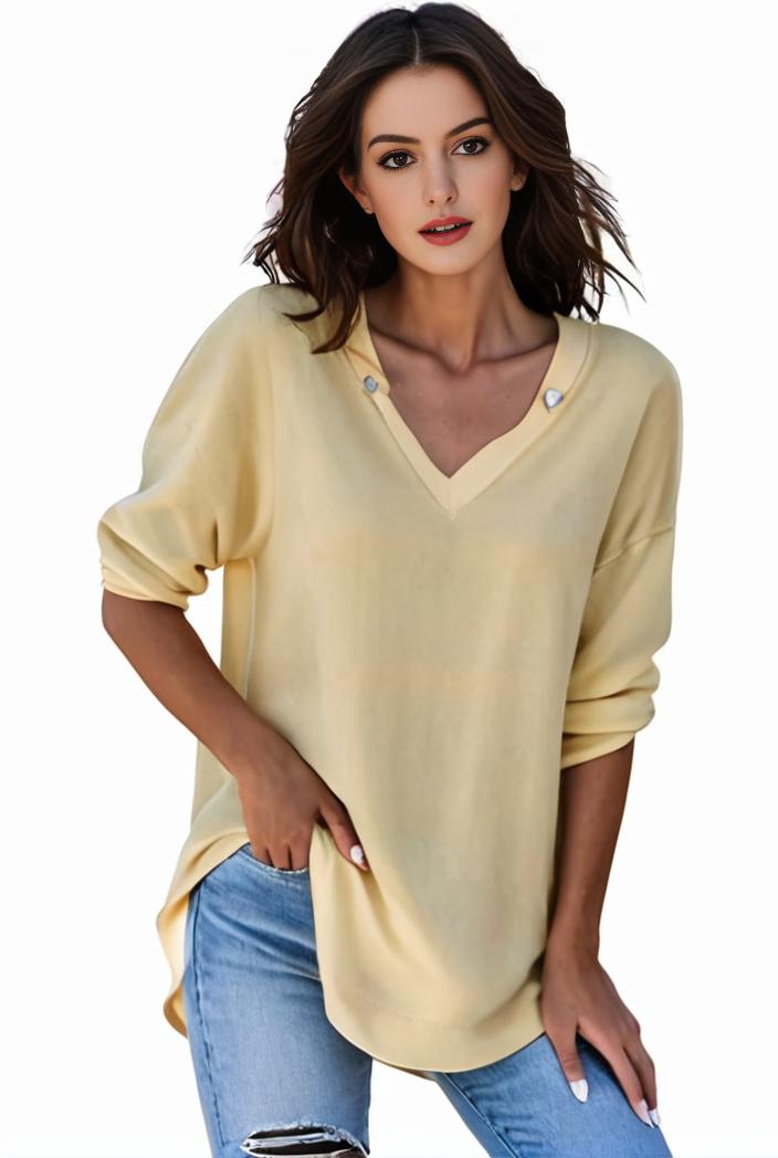plus size formal shirt women s plus plain long sleeve turn down collar button up workwear shirt 127518