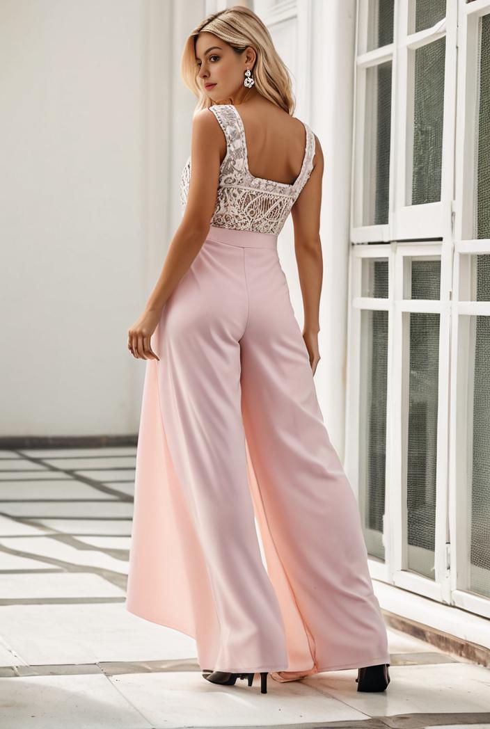 sleeveless v back tulle high low sequin appliques evening dresses 133573