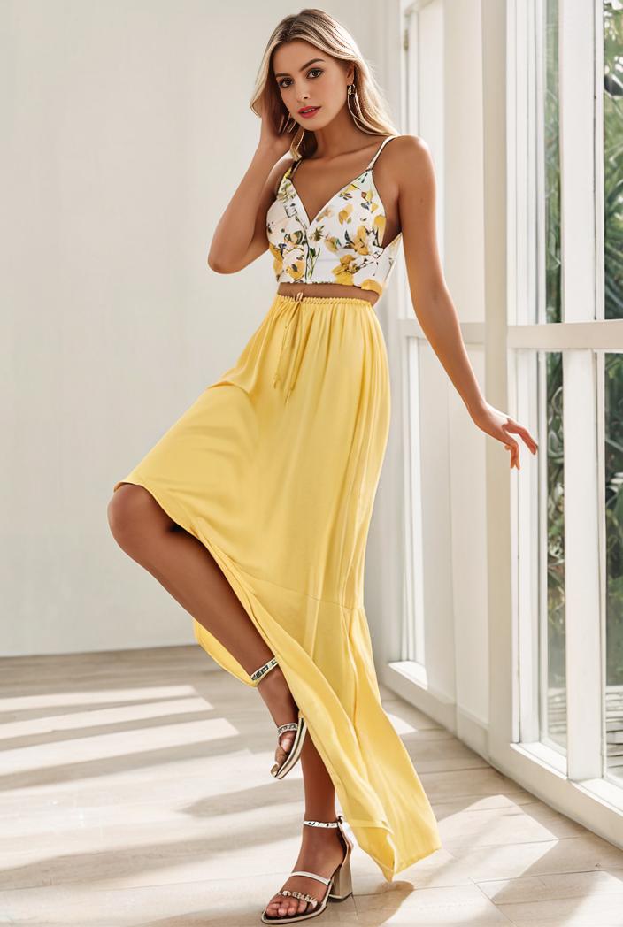 sleeveless v back tulle high low sequin appliques evening dresses 133608