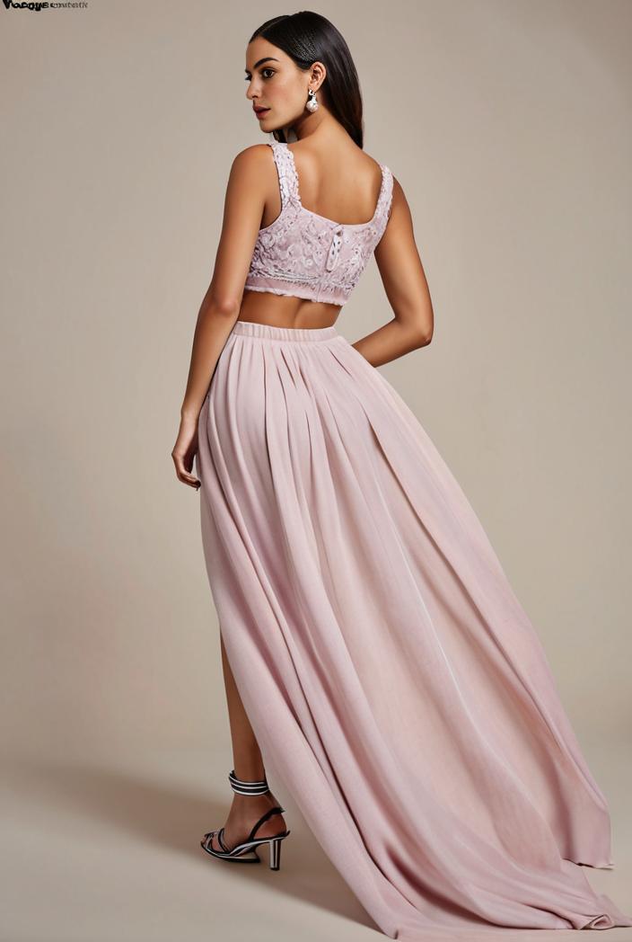 sleeveless v back tulle high low sequin appliques evening dresses 133614