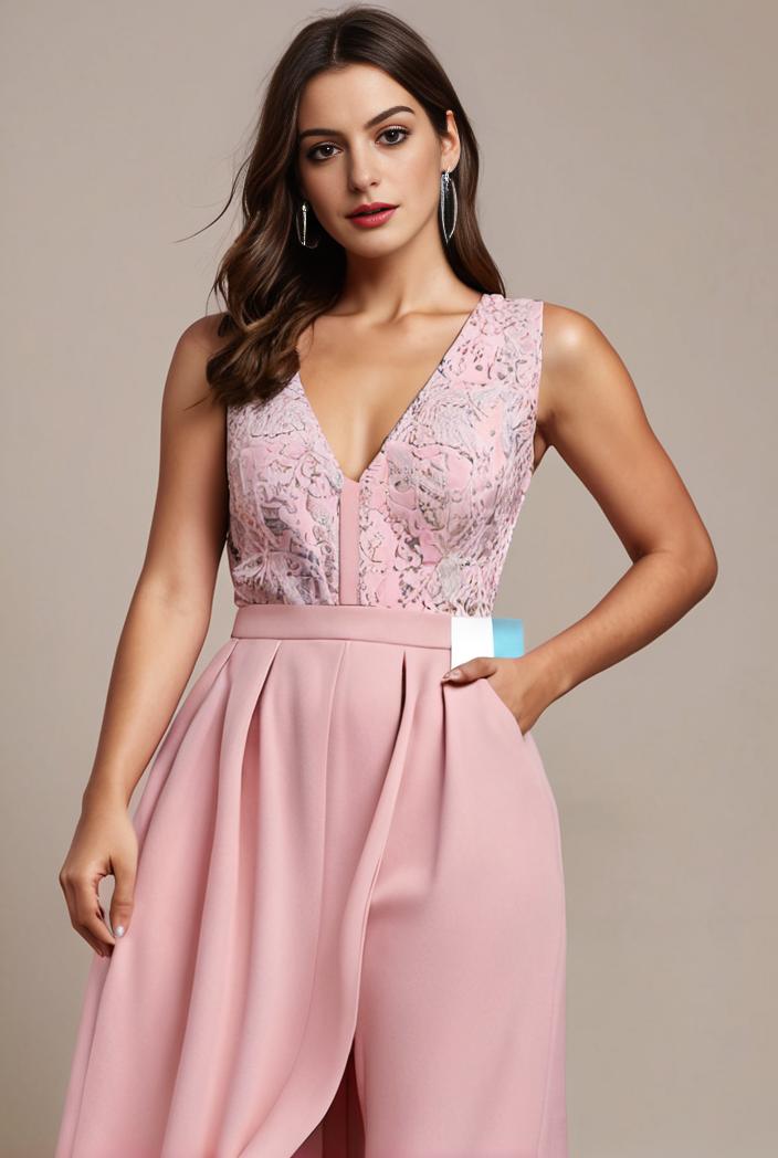 sleeveless v back tulle high low sequin appliques evening dresses 133660