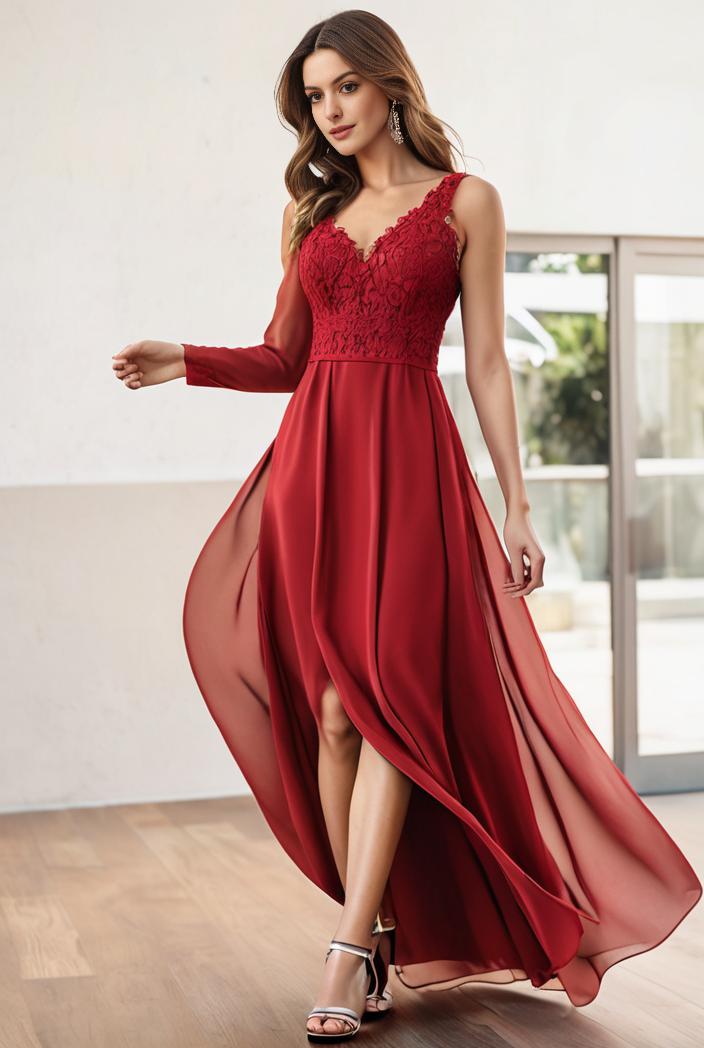 sleeveless v back tulle high low sequin appliques evening dresses 133666