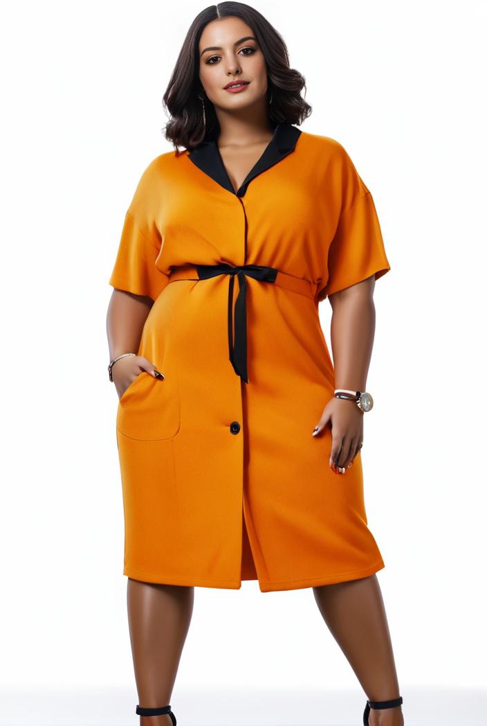 plus size faith letter print short sleeve midi dress with pockets women s plus slight stretch casual dress 147557
