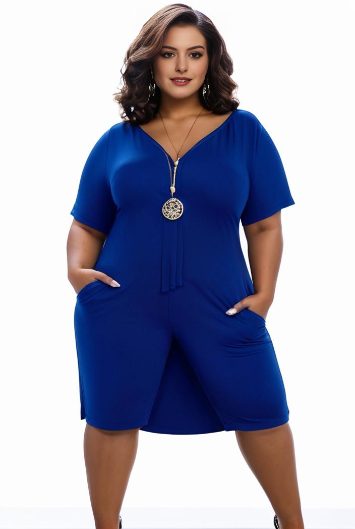 plus size faith letter print short sleeve midi dress with pockets women s plus slight stretch casual dress 147565