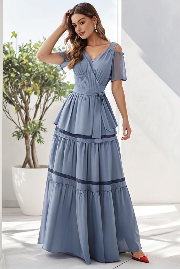 plus size floor length formal evening gowns for weddings 147607