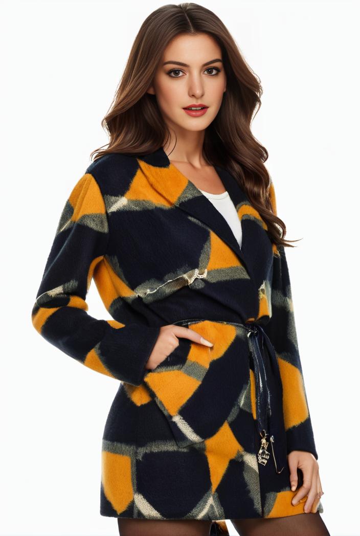 plus size halloween coat women s pus allover cat pumpkin print long sleeve open front medium stretch cardigan overcoat 148109