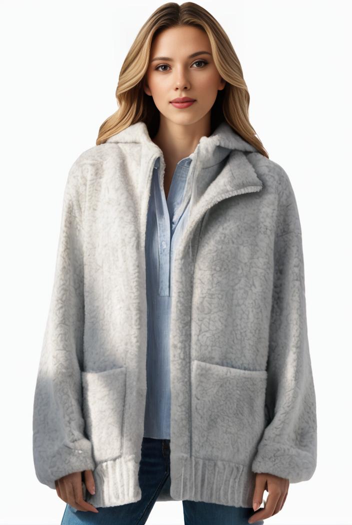 plus size casual hoodie women s plus solid ribbed long sleeve slight stretch hoodie drawstring sweatshirt 126265