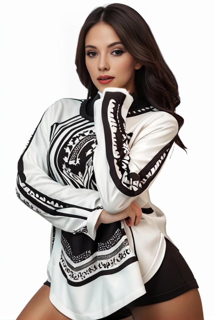 plus size casual sweatshirt women s plus graphic letter print long sleeve round neck slight stretch sweatshirt 126301