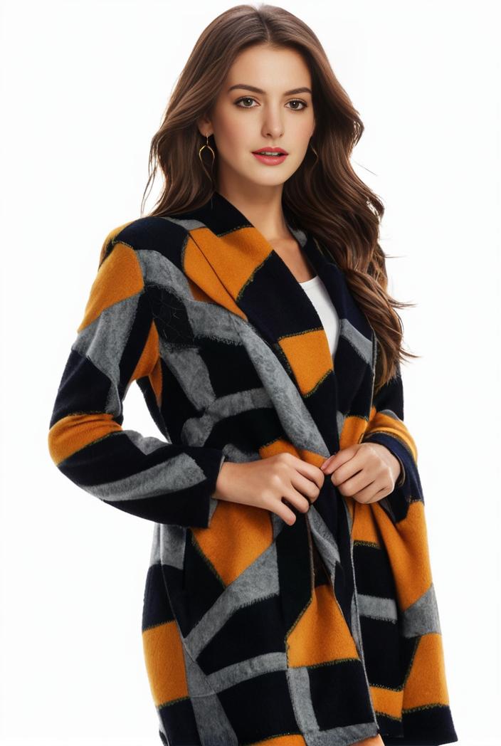 plus size halloween coat women s pus allover cat pumpkin print long sleeve open front medium stretch cardigan overcoat 104751