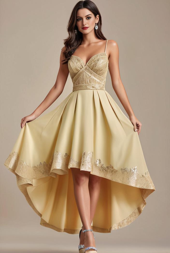 sleeveless v back tulle high low sequin appliques evening dresses 110687