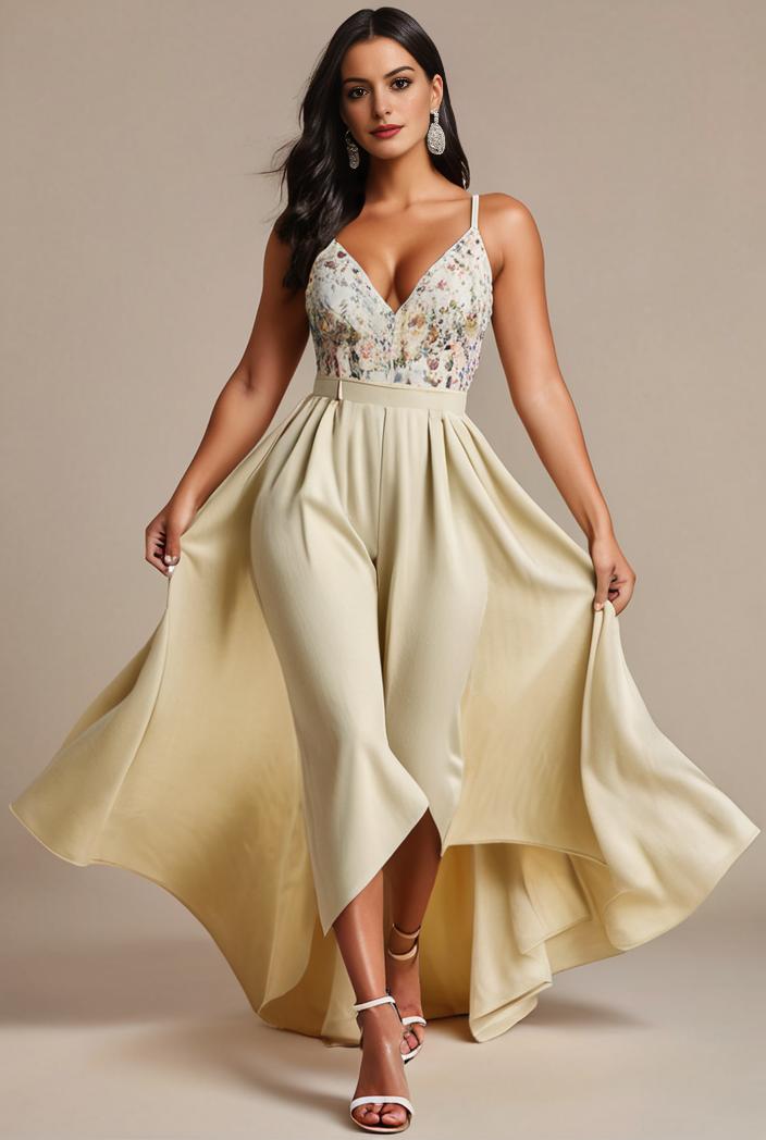 sleeveless v back tulle high low sequin appliques evening dresses 110689