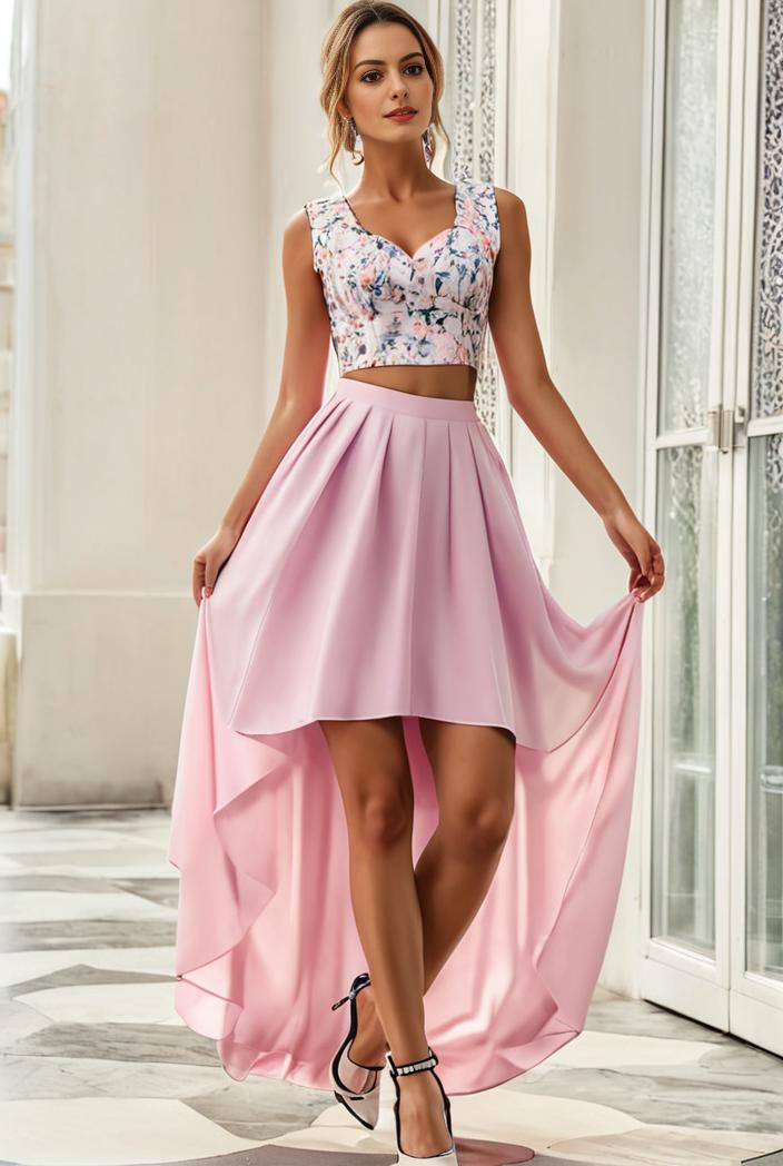 sleeveless v back tulle high low sequin appliques evening dresses 110709