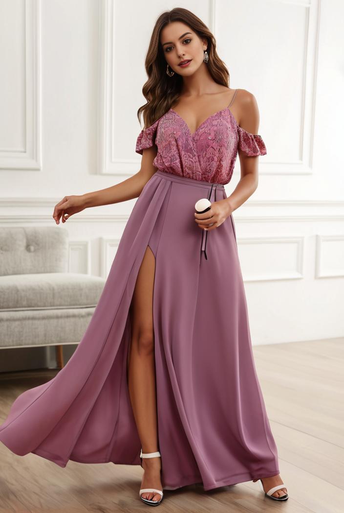 off shoulder spaghetti strap a line maternity dress 121263