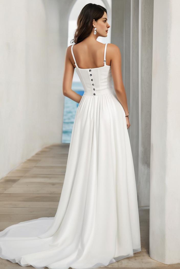 off shoulder spaghetti strap a line maternity dress 121291