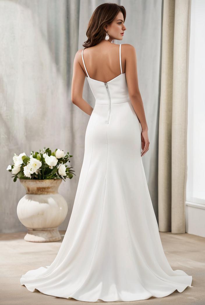 off shoulder spaghetti strap a line maternity dress 121292