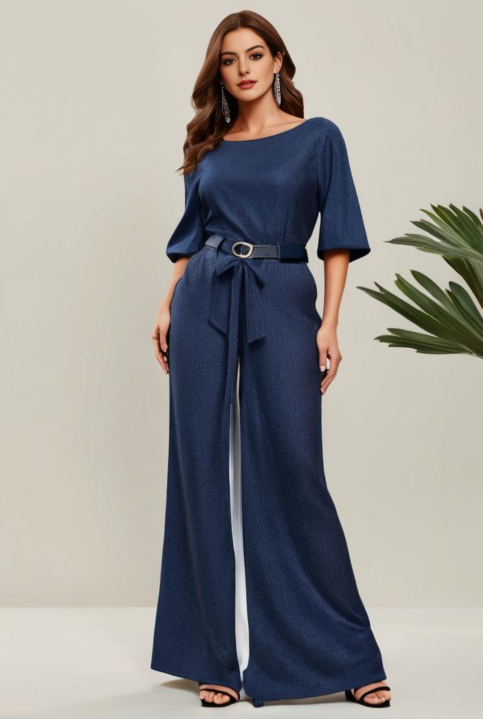 3 4 sleeve bodycon plunging back sequin evening dress 133144