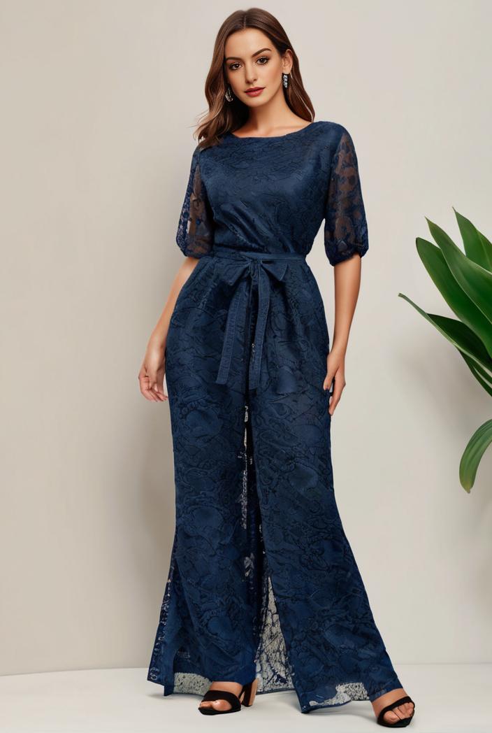 3 4 sleeve bodycon plunging back sequin evening dress 101907