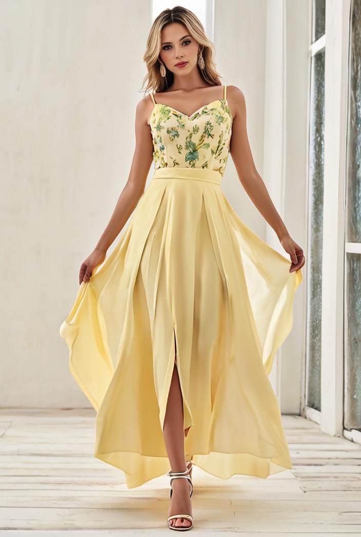 sleeveless v back tulle high low sequin appliques evening dresses 132944