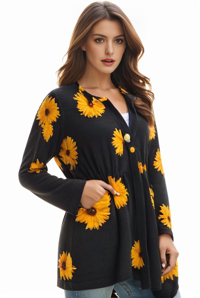 plus size halloween coat women s pus allover cat pumpkin print long sleeve open front medium stretch cardigan overcoat 110919