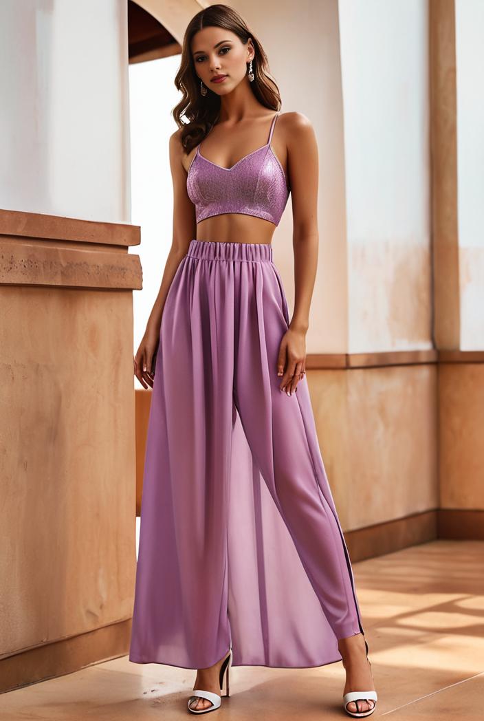 spaghetti strap 2 in 1 sheer evening dress 133738