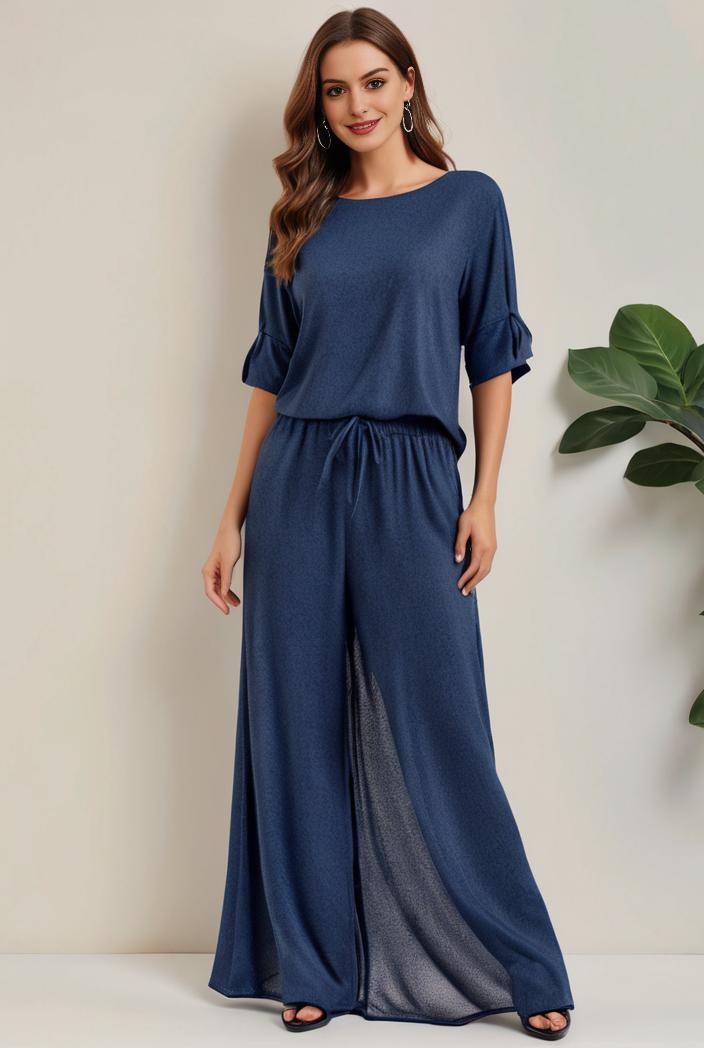 3 4 sleeve bodycon plunging back sequin evening dress 120656
